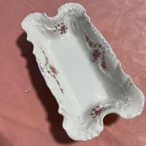 Antique Carl Tielsch Butter Dish Pre owned